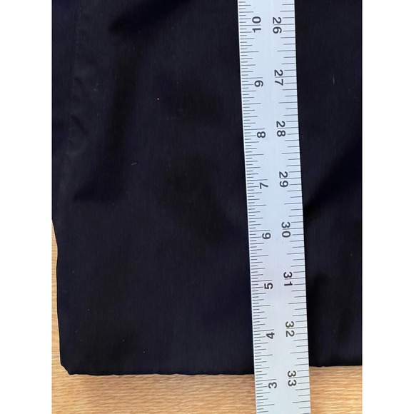 Anne Klein Women's Coat Jacket Size L Black Long Trench Read - Picture 4 of 11